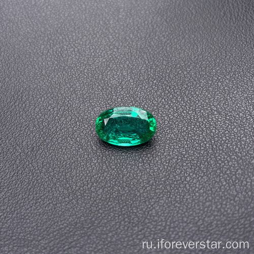 Натуральные зеленые изумруды Стандартные овальные Zambian Emeralds